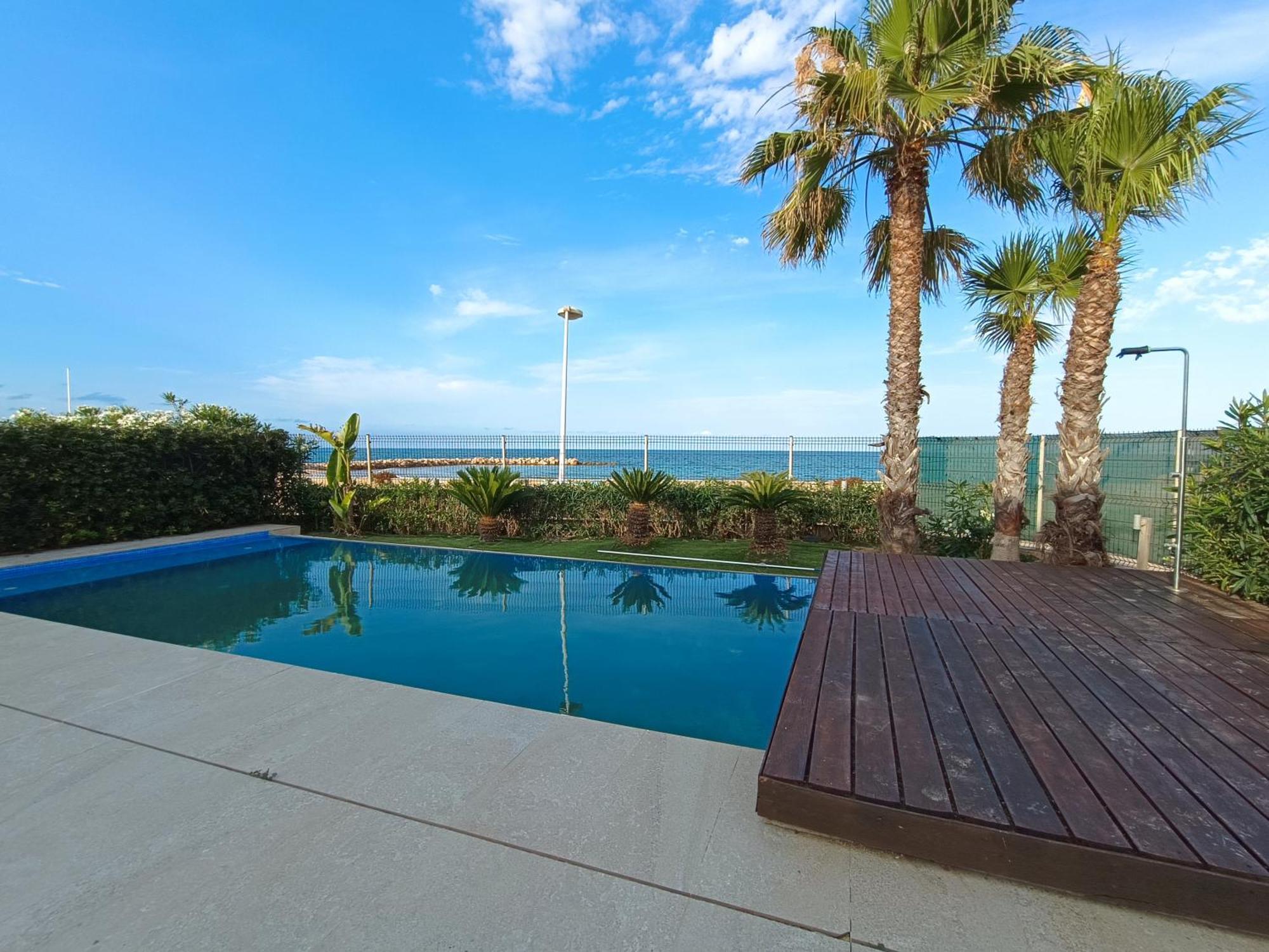 Casa Del Mar, Piscina Privada Frente Al Mar Villa Cullera Dış mekan fotoğraf