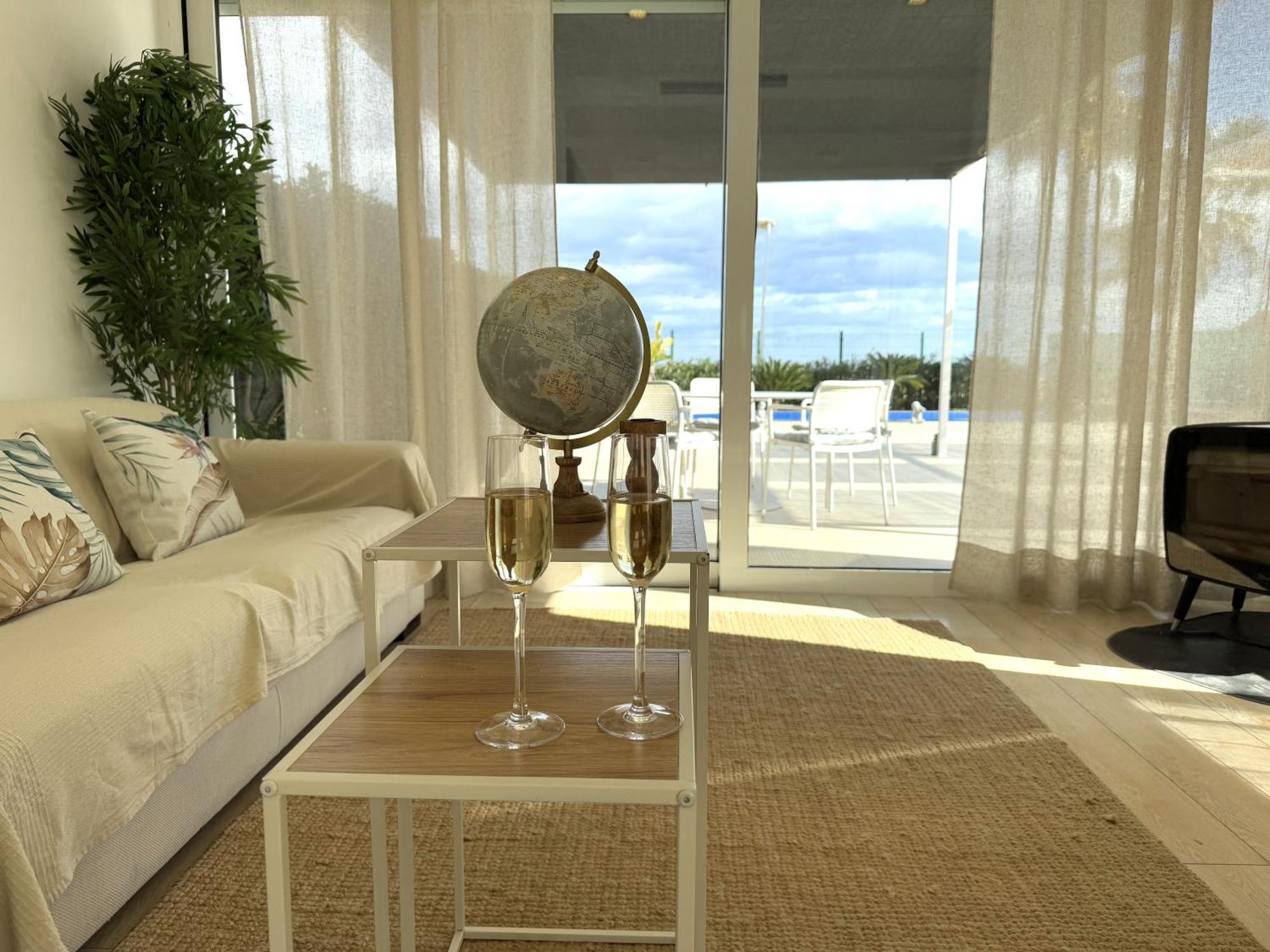 Casa Del Mar, Piscina Privada Frente Al Mar Villa Cullera Dış mekan fotoğraf